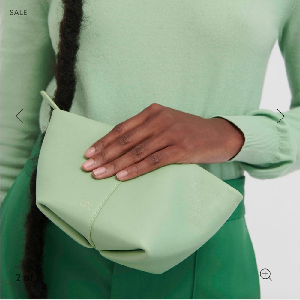 Mansur Gavriel Tulipano Compact Bag- Seaglass - Picture 5 of 9
